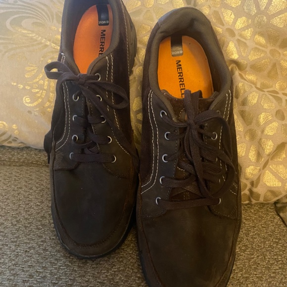 Merrell Espresso Lace Up Casual Shoes Size 14 Mens - Picture 2 of 7